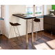 Pied capri 50 inox look h:1100mm 50x50mm  