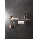 Horizon reling-kit 900mm zwart incl. bevestigingen, 3 haken en rolhouder
