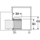 Hailo Mono RVS Zwart 15l