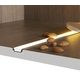 Profilé Led groove10 c/u 2000 noir anodisé 
