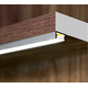 Led profiel Slim8 ac2 Z 3000 zwart geanodiseerd