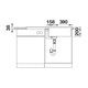 Blanco Adira XL 6 S blanc doux commande automatique