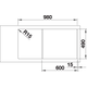 Blanco Axia III 6 S rechts café automatische bediening