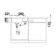 Blanco spoeltafel divon ii 6 s-if bl auto.