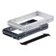 Traploos in de breedte verstelbaar hangmapregisterframe Systema Top 2000, 
 866 - 1038, Aluminiumkleurig