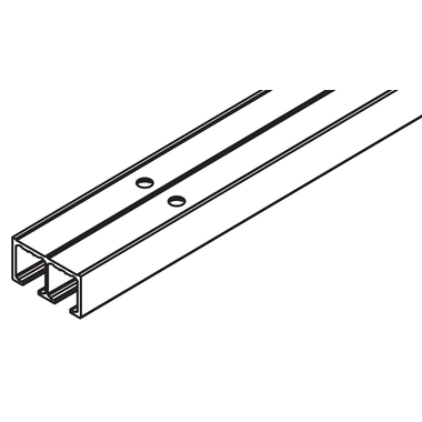 Hawa Clipo 16 du double rail haut apparent