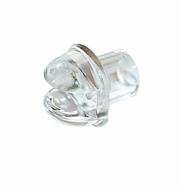 Support plastique transparent pour verre 4mm  