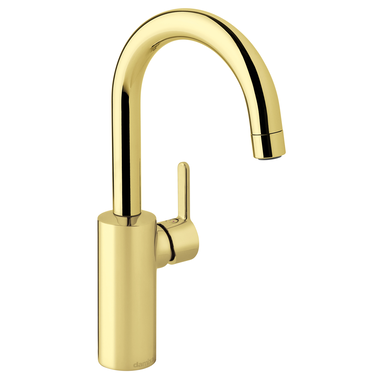 Damixa silhouet c pr lavabo medium messing poli 