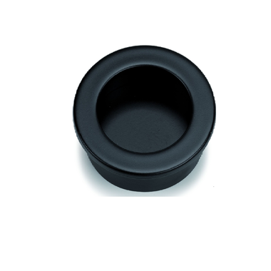Coque encastrable rond zmc diam 40mm noir  
