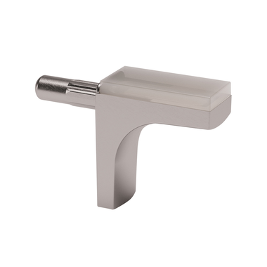 Support d'étagère K-line nickel pin 3mm pour verre