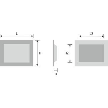 Cuvettes BANGUI RECTANGULAR