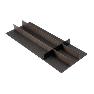Filo frontlade met verdelers V5 zwart