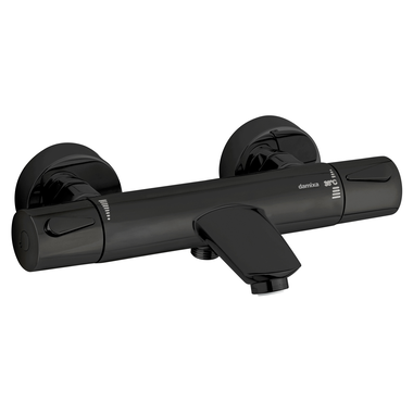 Damixa silhouet bain/douche noir mat  