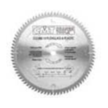 Widiazaagbl.plexi-glas, plastieke platen d=300 f=ø30 k=2.8 p=2.2 z96 <°=-3° q=hw