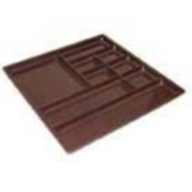 Insert pour tiroir bur.277x277x17mm brun  