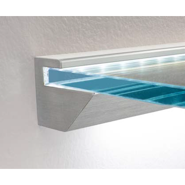 Regter voor glasdikte 10mm l.3000mm