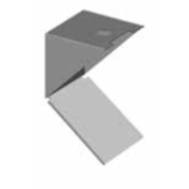 Plankdrager kunststof 3045 enkel