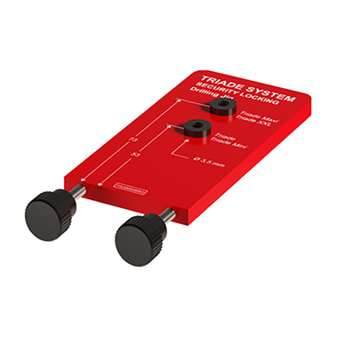 Sjabloon borgschroef boormal Triade Pro System