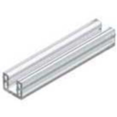 Joint u transparent pour vitre 4mm  