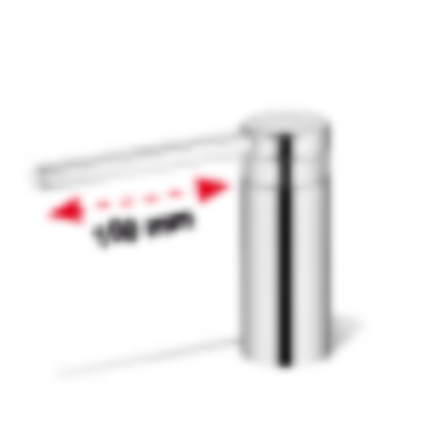 KWC Ava inox look pompe a savon z.536.159.127  