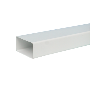 Vlakkanaal d.100 eco l.1000mm wit