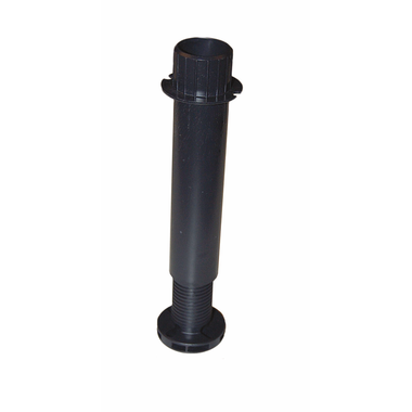 Pied reglable korrekt 190mm noir  -50/+50mm