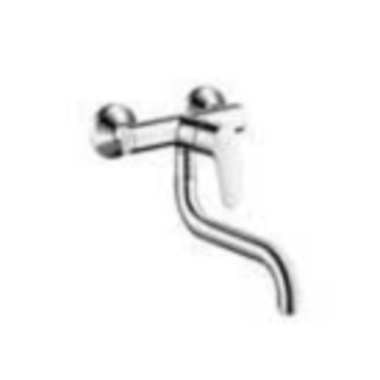 Hansgrohe Focus keukenkraan wanduitvoering chr