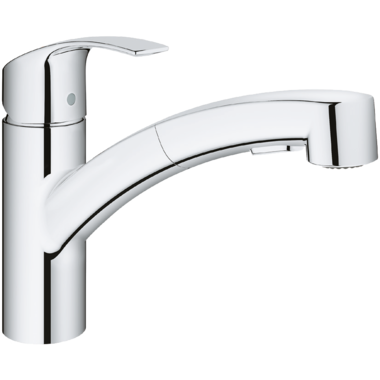 Grohe eurosmart mitigeur chrome + douchette  