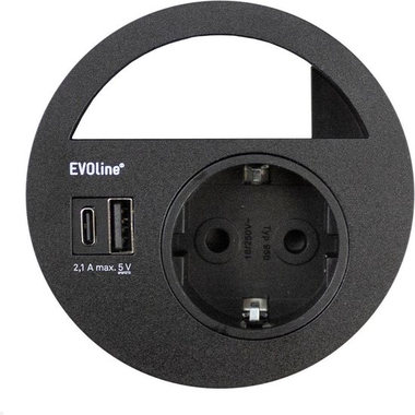 Evoline Circle 80 inbouw stopcontact