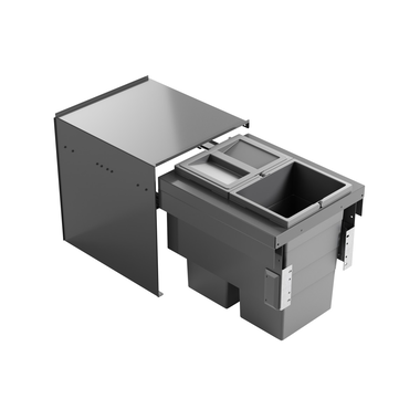Hailo Cargo-Synchro softclose gris foncé