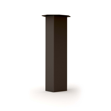 Pied big foot 150x150mm inox  