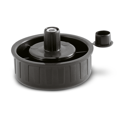 Regelbare meubelvoet zwart d:50mm h:27mm