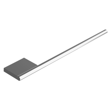 Handdoekdrager 7345  chroom 1-arm l350mm