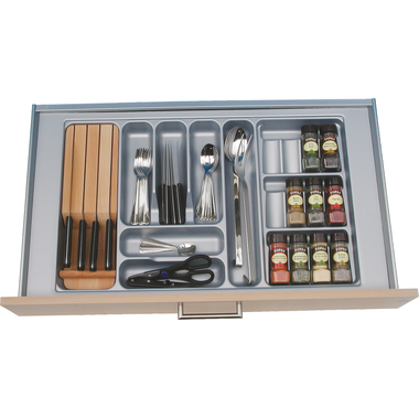 Insert couvert&epices ArtciTech c90 gris  