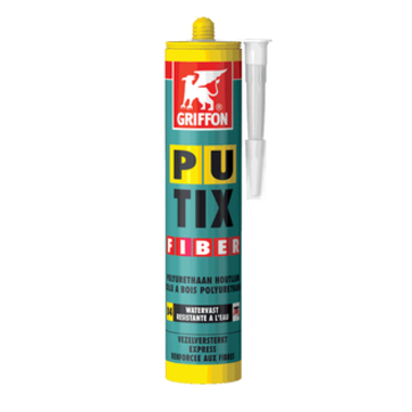 Griffon konstruktielijm pu-tix fiber d4 atg 310ml
