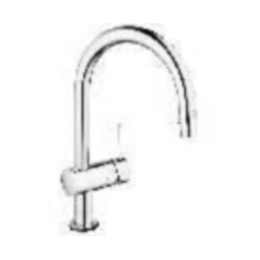 Grohe Minta Touch C eengreepskraan chroom