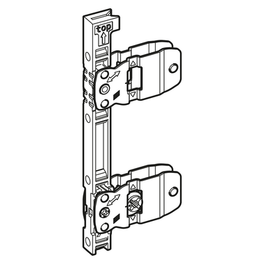 AvanTech YOU frontbevestiging, 187/251 mm hoog