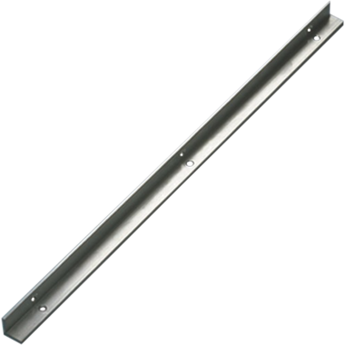 Bladdrager L 530 x 20 x 20 mm alu - 6 gaten