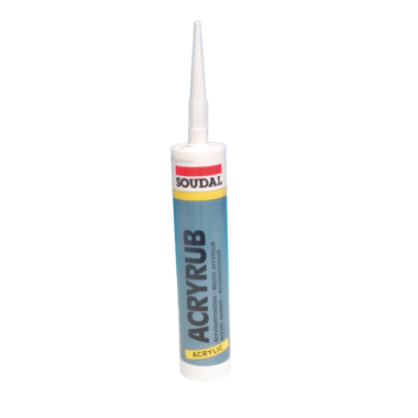 Acryrub voegkit 310 ml wit