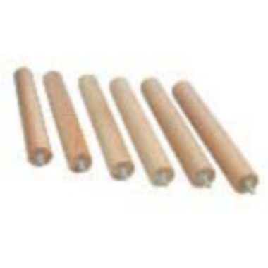 Set de 6 tiges organisation hetre  