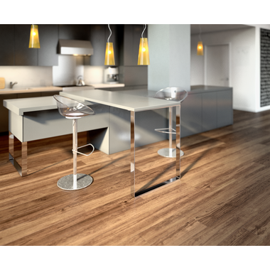Pied U table fixe à hauteur du plan de travail