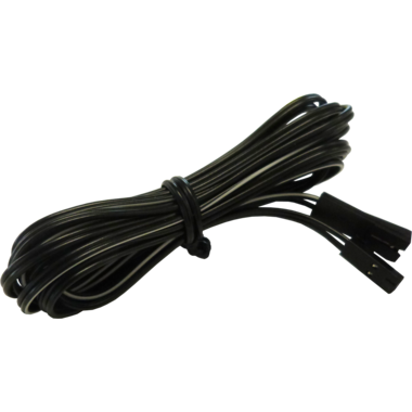 Led kabel 2.5m transfo-strip stekker M/V