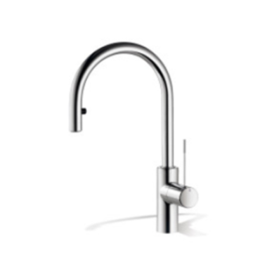 KWC Ono chrome col de cigne bec extensible 10.151. 102.000 