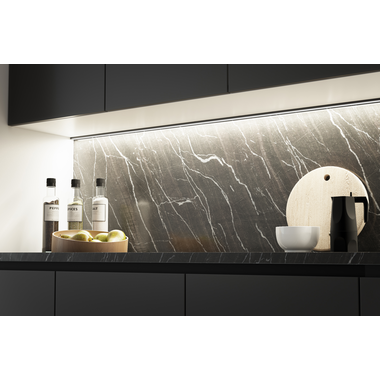 Profil led Bel XT 24V noir avec senseur de mouvement