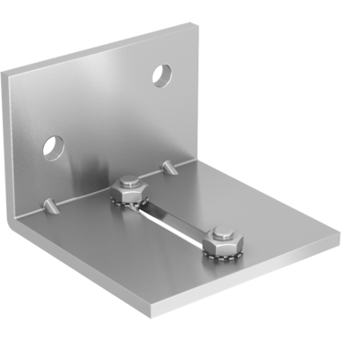 Cadette support fixation mural, panneaux 2x20 mm 