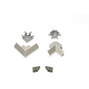 Led emotion nubio set eindkappen en hoeken2 x eind 2 x eindkap 1 x binnenhoek 1 x buitenhoek