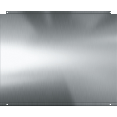 Rugwand / 900  mm/ RVS