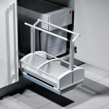 Hailo carry extensible 395x245x459mm 2 paniers amovibles