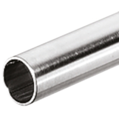 Tube de penderie 25mm inox (2,5m)  