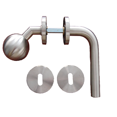 Bouton tourn courbe d50 +clenche bb 19mm rvs